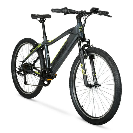 26" 36V Electric Mountain Bike W/Pedal-Assist, 250W E-Bike Motor, Black