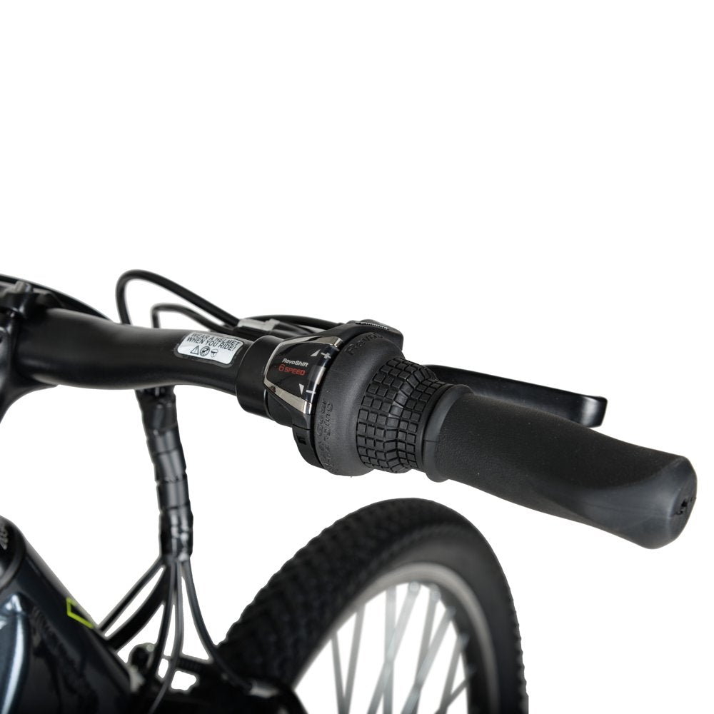 26" 36V Electric Mountain Bike W/Pedal-Assist, 250W E-Bike Motor, Black